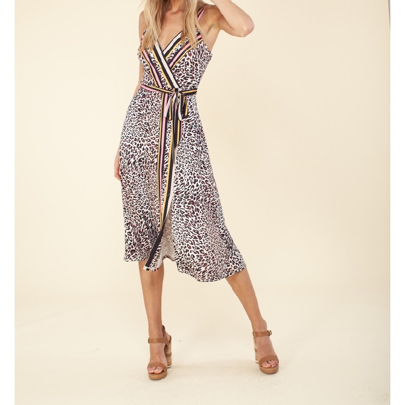 Hale Bob Evie Midi Wedding Guest Dress Xs